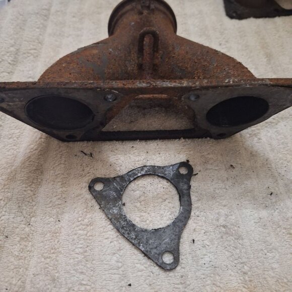 1998‎ Polaris 600 Y Pipe Exhaust Manifold OEM Pre Owned Snowmobile Sled - Picture 4 of 6